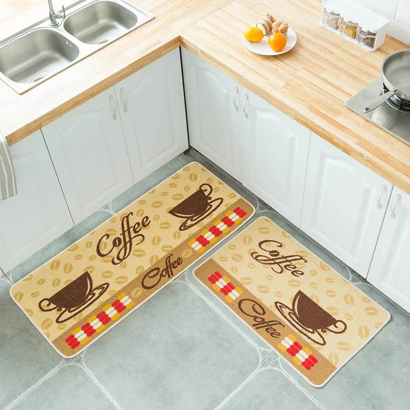 Кухонный Коврик для пола нескользящий коврик ванной и коврики входной прихожей
