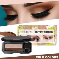 double color lazy eye shadow makeup palette glitter palette eyeshadow pallete waterproof glitter eyeshadow shimmer cosmetics