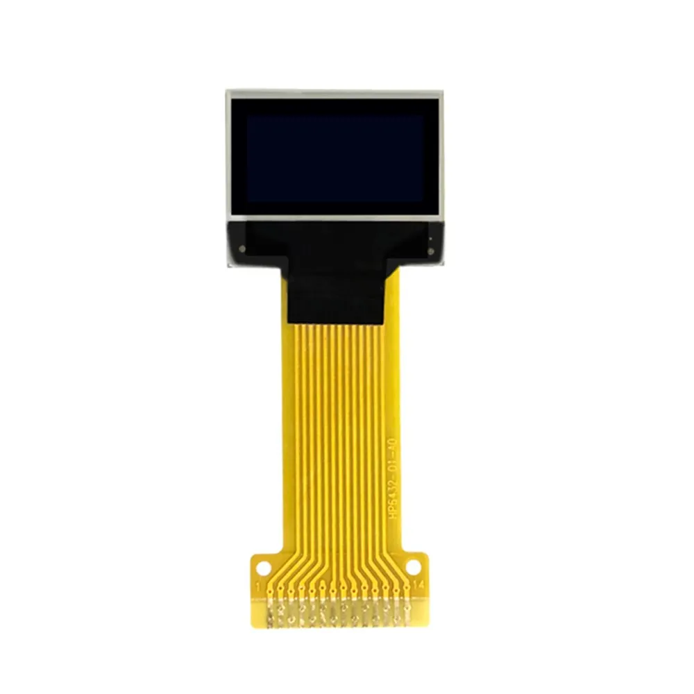 

Драйвер SSD1306, 0,49 дюйма, OLED-дисплей, 14 контактов, длинная линия, разрешение 63*32