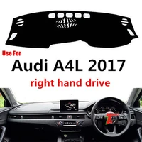 taijs factory high quality sport polyester fibre car dashboard cover for audi a4l 2017 right hand drive