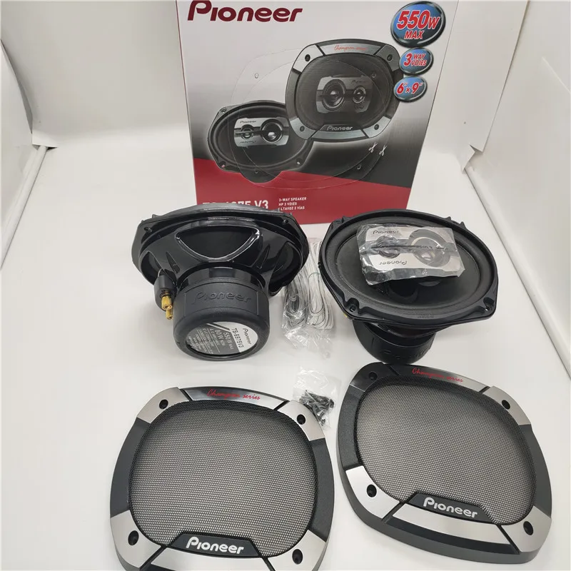 Free Shipping 1 Set Pioneer TS-6975 V3 550 Watt MAX 80W NOM 6&quot x 9&quot 3-Way Coaxial 3-WAY 3VOIES Car Audio Speaker IN STOCK |