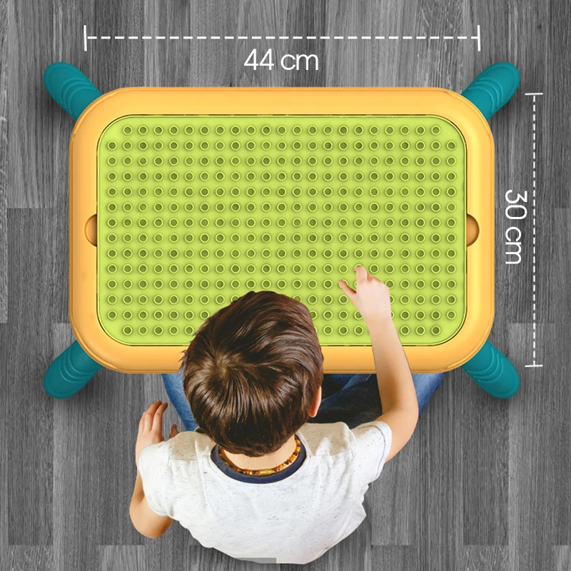 Конструктор детский большого размера совместим с игрушками для раннего обучения