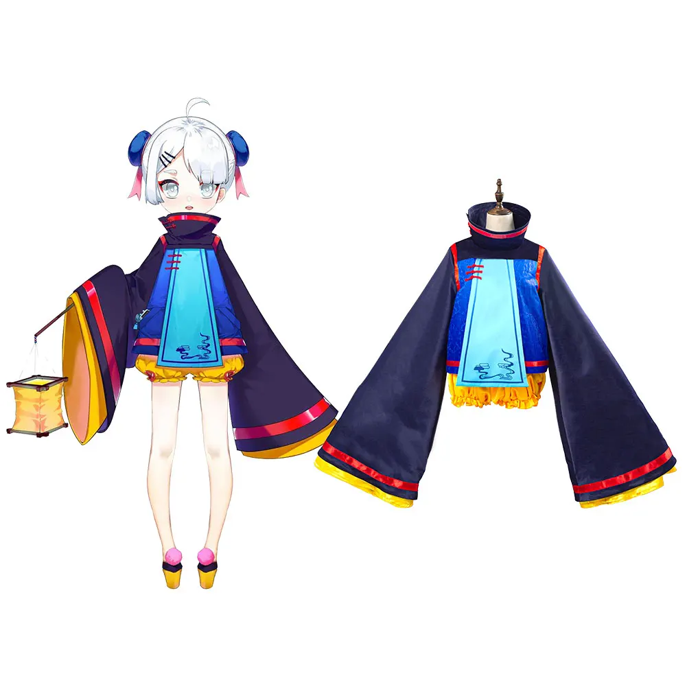 

Vtuber Nanako Cosplay Costume Adult Women Outfits Halloween Carnival Costumes Anime Cosplay Clothing