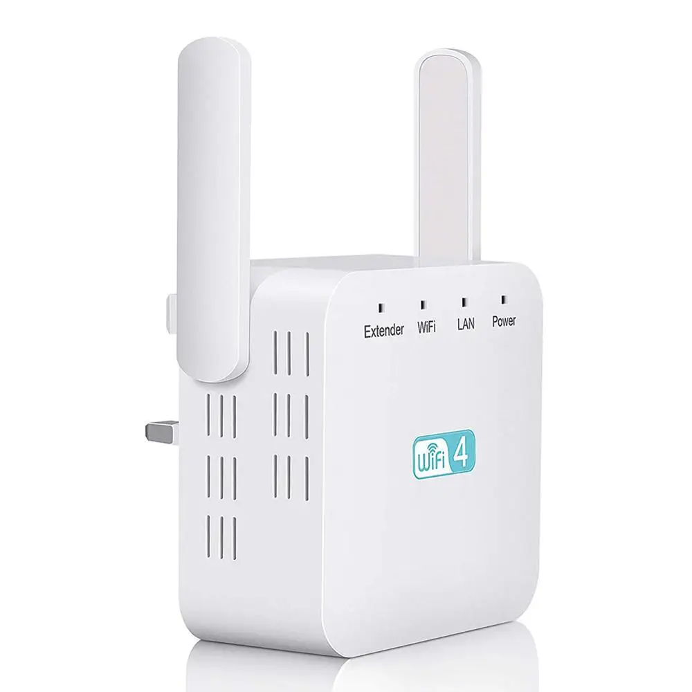 Новейший беспроводной wi-fi ретранслятор со слотом RJ45 300 Мбит/с большой дальности WiFi усилитель сигнала расширитель wi-fi усилитель US/UK/EU вилка