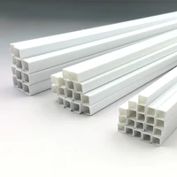 20pcs architectural model material tube abs plastic pipe length 50cm of various specifications