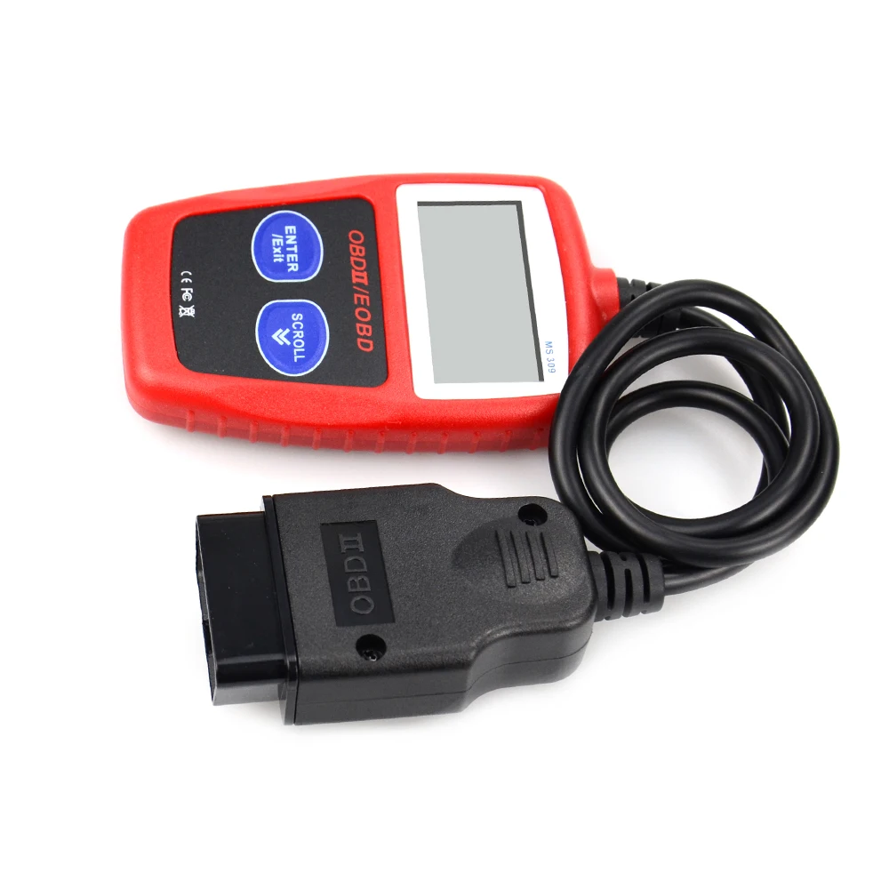MS309 OBD2 сканер многоязычный Автомобильный двигателя диагностический инструмент