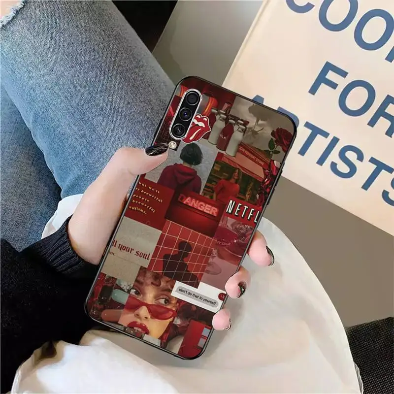 

Aesthetic Collage poster pattern Phone Case For Samsung galaxy S 9 10 20 A 10 21 30 31 40 50 51 71 s note 20 j 4 2018 plus