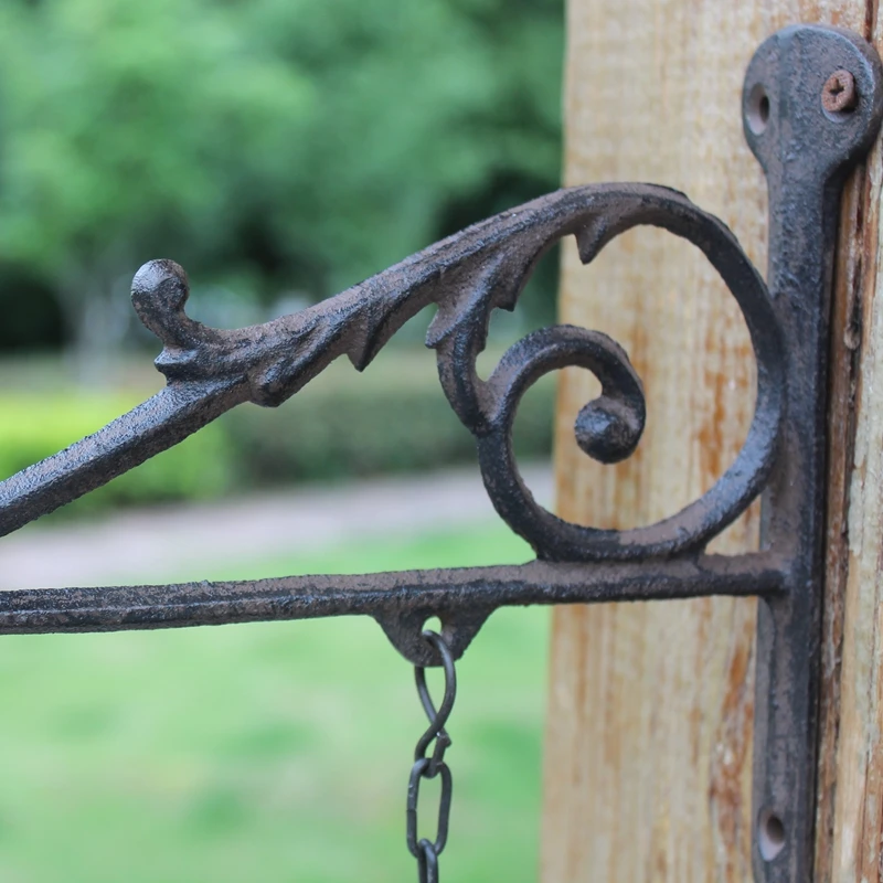 Овальные рустикальные чугунные таблички уличные Двухсторонние настенные