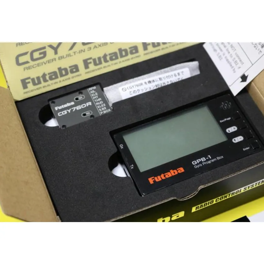 Гироскоп Futaba CGY760R с приемником карта настроек для F3C/3D вертолета фиксированным