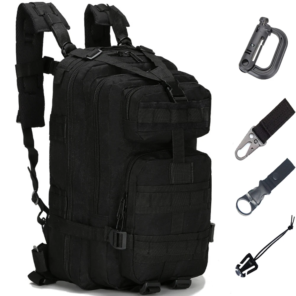 Bag 01 Военная Тактическая Сумка армейский рюкзак Molle штурмовой Водонепроницаемый Открытый походный рюкзак для охоты - Цвет: Bag 01