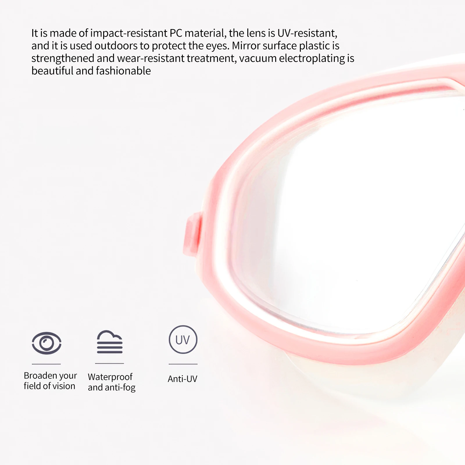 

Underwater Activity Waterproof Swimming Goggles Simple And Protective Goggles Anti-Fog Underwater Glasses No Leaking Adjustable