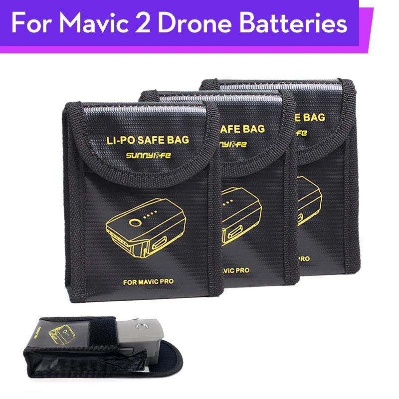 3 шт. противоударная защитная сумка для DJI Mavic 2|Сумки дрона| |