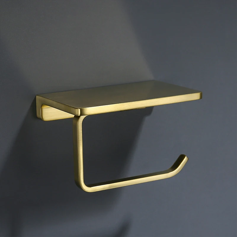 Держатель для туалетной бумаги держатель рулона из цинкового сплава матовые