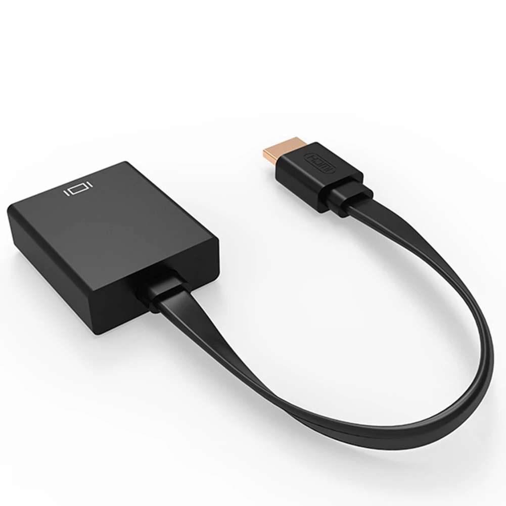 Адаптер hdmi vga цифро аналоговый видео аудио кабель конвертера HDMI VGA разъем мужчин и