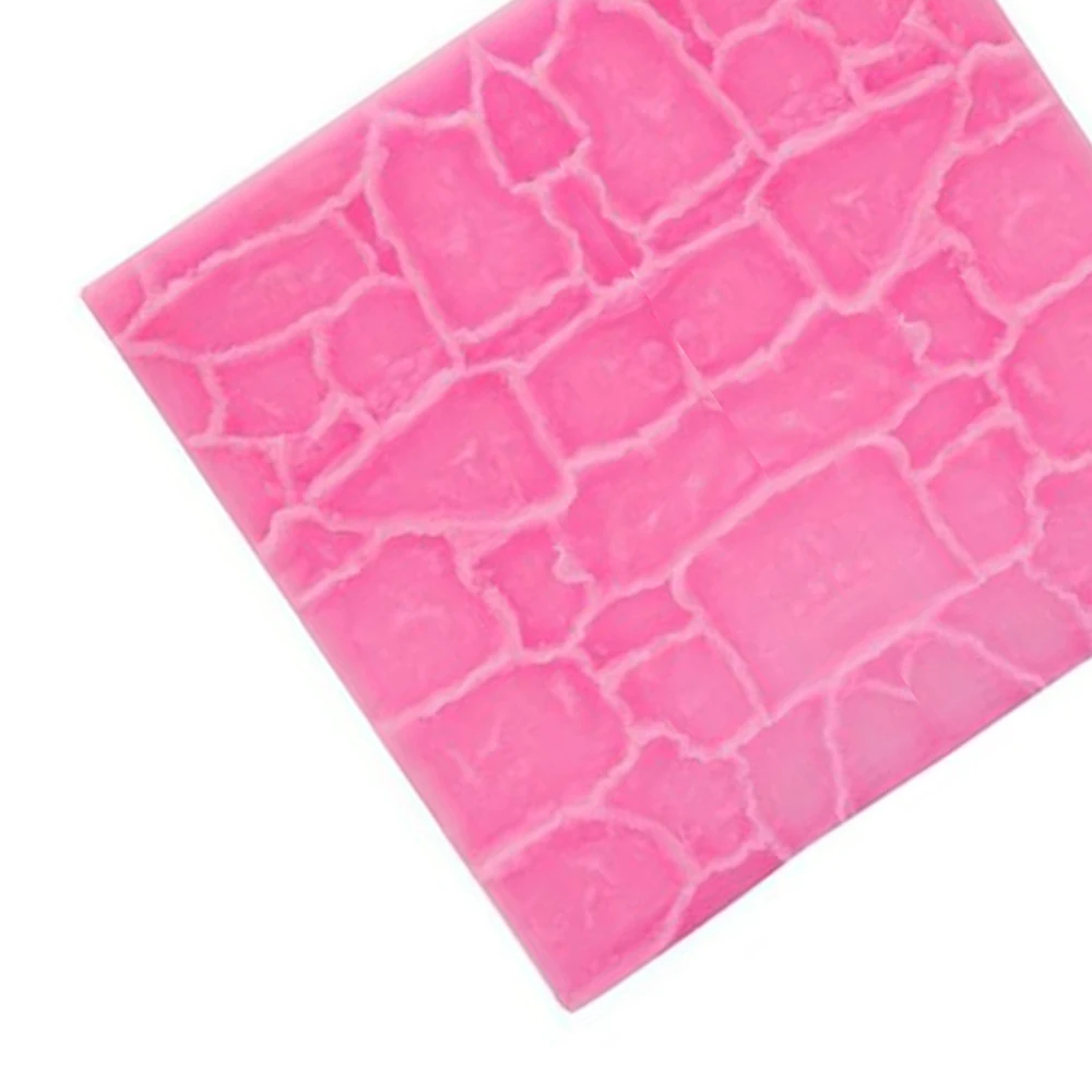 2019 новая мощеная настенная линия Форма зерна силиконовая форма печать текстура