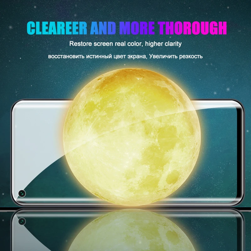 3 шт. защитная Гидрогелевая пленка для oneplus 8 Pro 7 7T полное покрытие Защитная Oneplus 7t