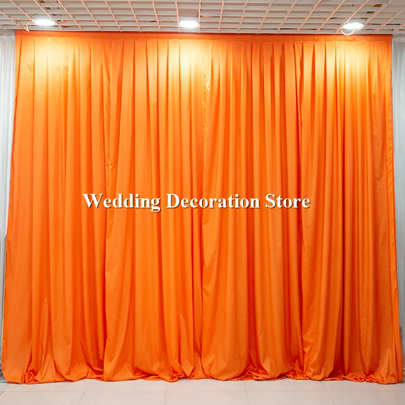 Новая прозрачная шифоновая ткань 3x3 м свадебный фон занавеска панель сценический