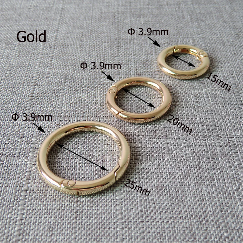 Цена 100 шт. металлическое уплотнительное кольцо, защелкивающаяся застежка, открывающаяся цепочка для ключей для сумки, автомобильного кожаного ...