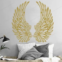 angel wings wall decal bird wings wall sticker home decor bedroom removable wall art mural hj964