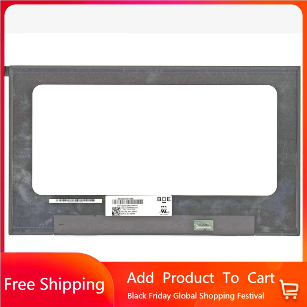 15.6 NV156FHM-N6B Fit NV156FHM N6B EDP 30PIN 60HZ FHD 1920*1080 LCD Screen Laptop Replacement Display Panel |