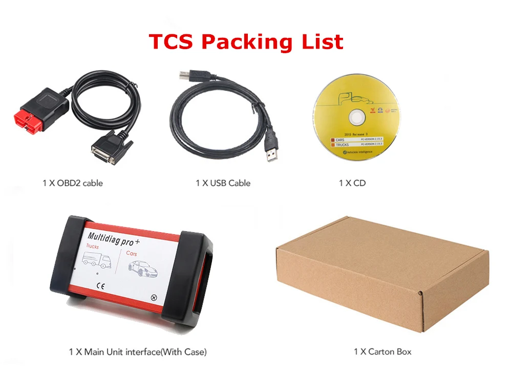 OBDII Scanner Relays Cars-Trucks Diagnostic Tool V3.0 Multidiag Double Green Board Real 9241 Chip TCS Bluetooth OBD2 Code Reader