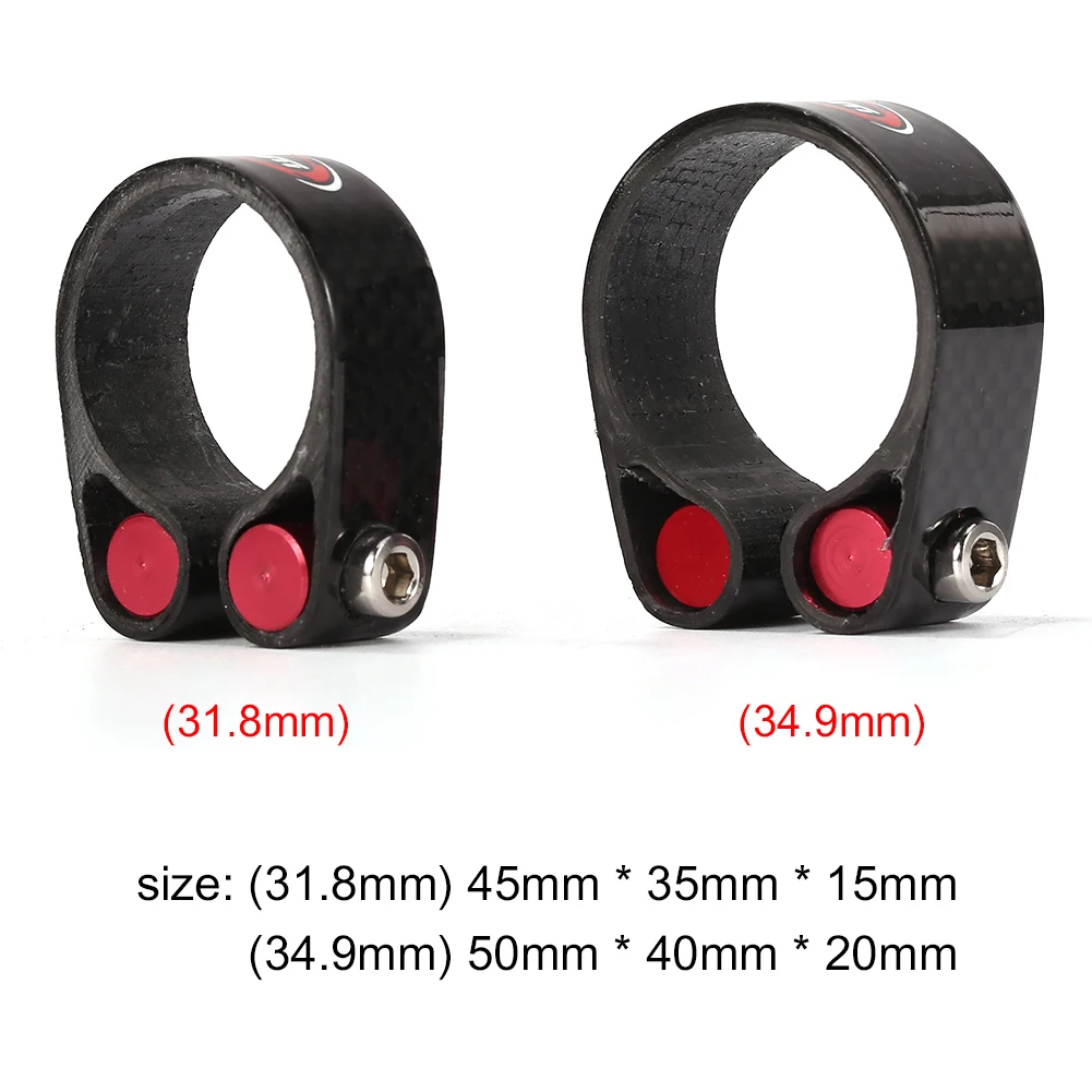 

WAKE Saddle Seatpost Clamp Mountain Road Bike Bicycle Carbon Fiber Quick Release Portable Waterproof Cycling Elements Dropship