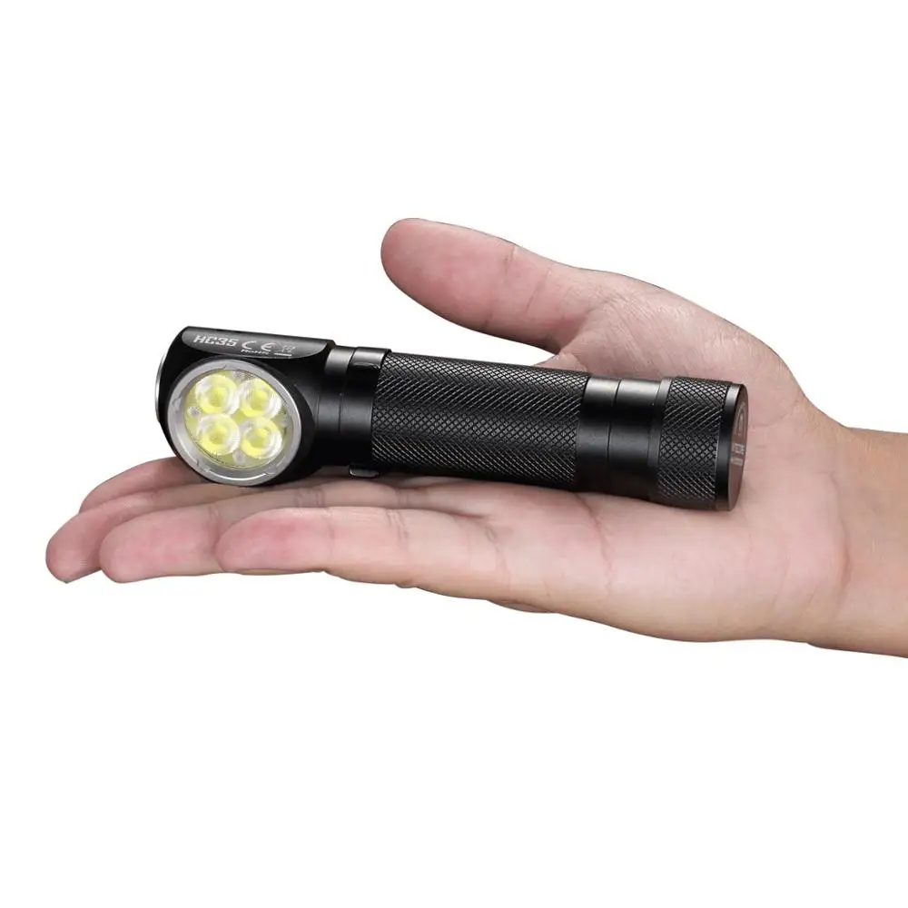 2700 люмен налобный фонарь Nitecore HC35 4 x CREE XP-G3 S3 светодиоды следующего поколения 21700