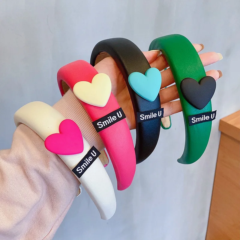 

Новинка 2021, кожаный обруч для волос с двусторонними блестками для женщин и девочек, толстый обруч для волос, аксессуары для волос