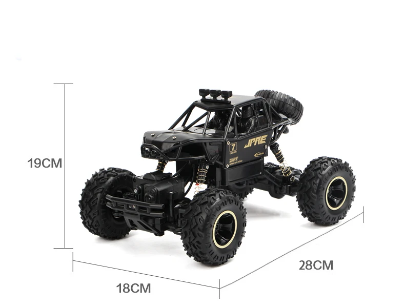 1/12 RC автомобиль 4WD альпинистский автомобиль 4x4 двойной привод двигателей Bigfoot автомобиль дистанционное управление Модель внедорожный автомобиль игрушки для мальчиков Детский подарок