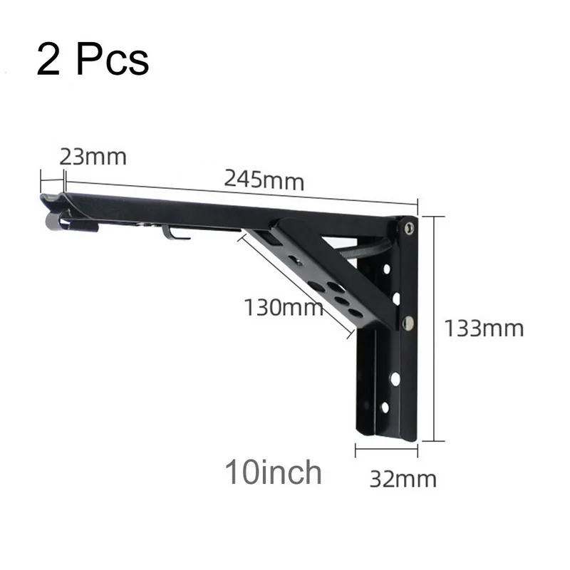 Складные кронштейны для полки настенная полка металлический тяжелый Прочный