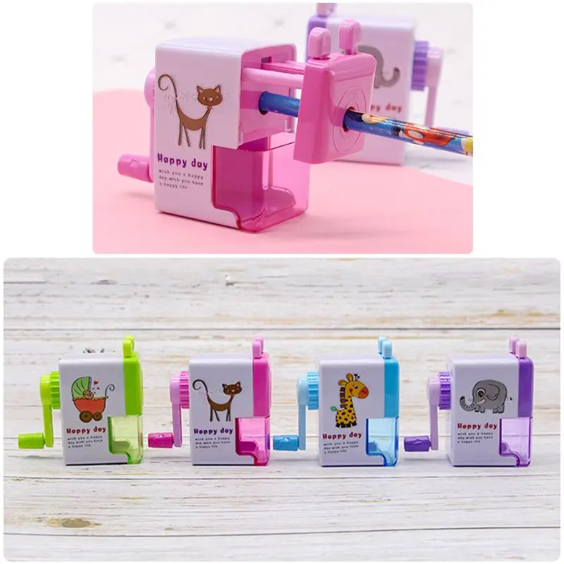 

Kawaii Cartoon Mechanical Pencil Sharpener ABS Material Escolar Papelaria Office School Supplies