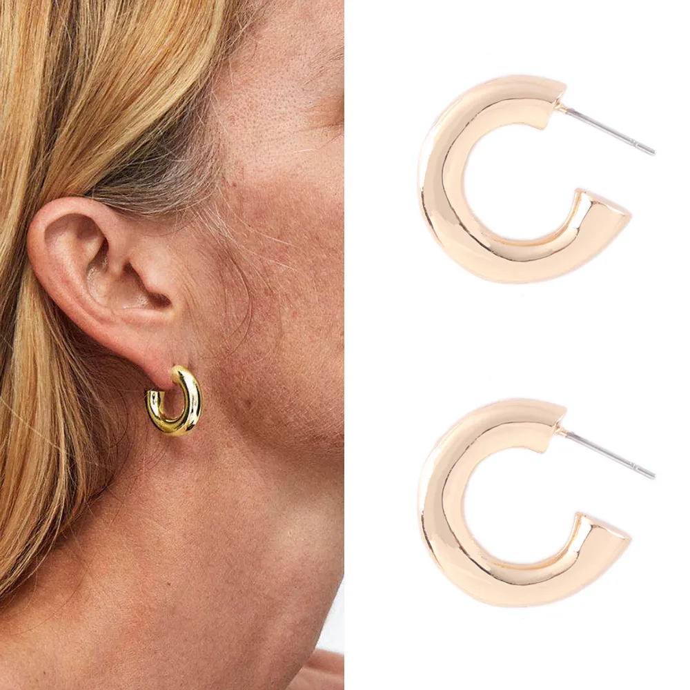 Роскошные серьги для женщин Новое поступление стальные золотые женские девочек