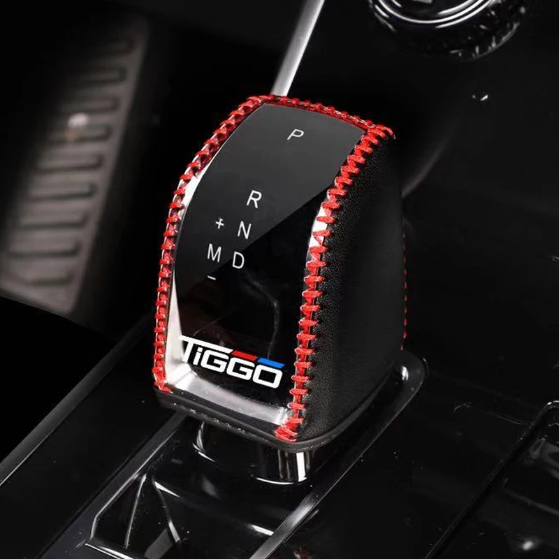

Для Chery Tiggo 7 Pro 2022 2023 2021, крышка рычага переключения передач, чехол для ручки переключения передач, подходит для коробки передач, воротники переключения передач, защитная ручка для салона