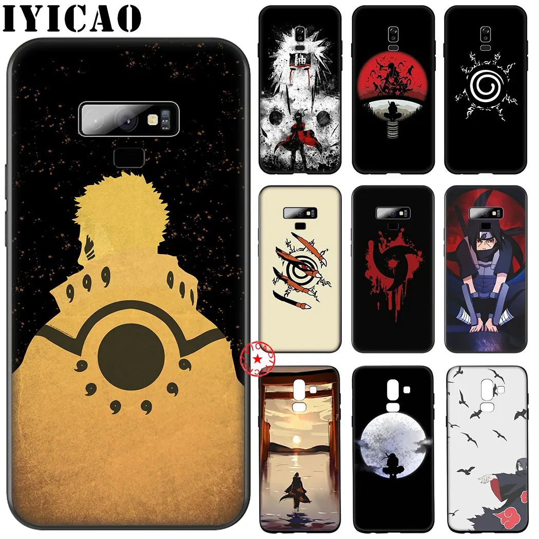 Новый мягкий силиконовый чехол Naruto Shippuden Uchiha Itachi Clan для samsung Galaxy A70S A20E A2 J4 J6 Core Plus