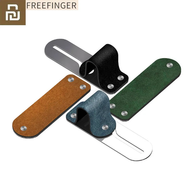 Xiaomi Mijia Freefinger палец кольцо держатель Многофункциональный модный мобильный телефон кольцо кронштейн кожаная поверхность портативный хранения