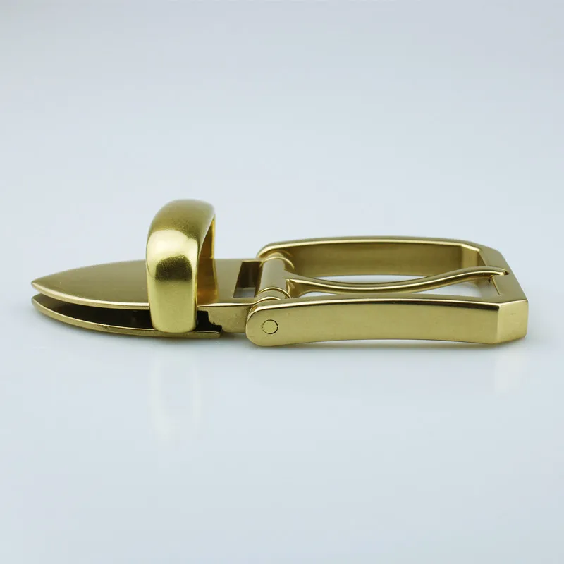 Фурнитура для поделок из кожевенного ремесла мужские пряжки твердой латуни 601636