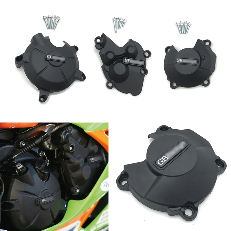 

Защитный чехол для двигателя мотоцикла KAWASAKI ZX6R ZX636 2007-2021 для GB Racing