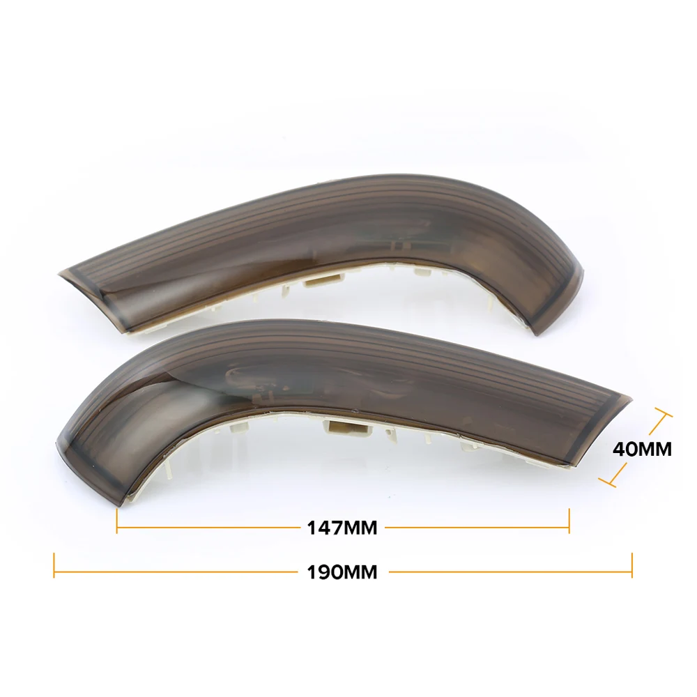 2 шт. Динамический светодиодный поворотник светильник мигалка боковое зеркало