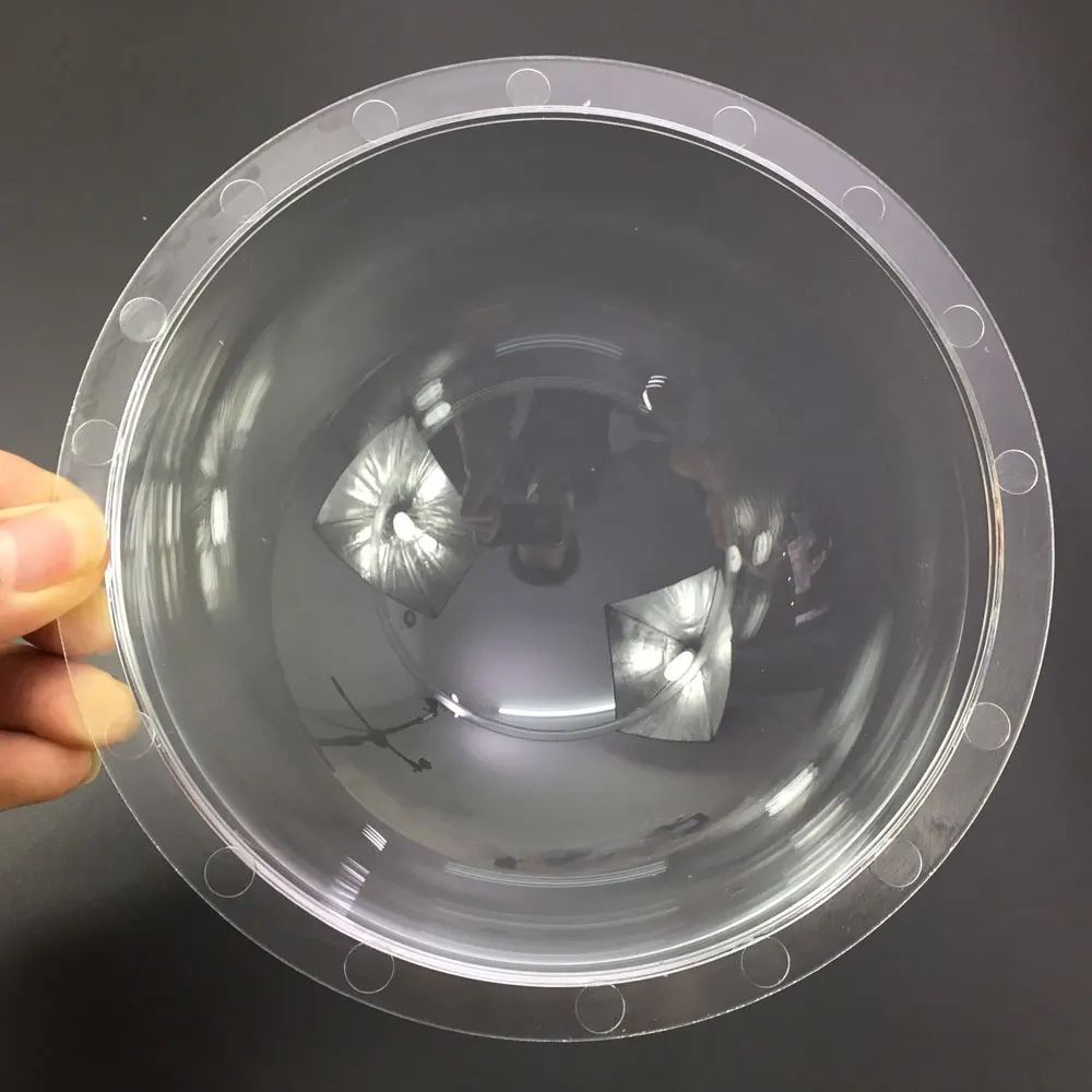 Купить Прозрачная крышка для купола камеры 6,2, корпус для купольной камеры дюйма, для использования в помещении и на улице, 5 шт.