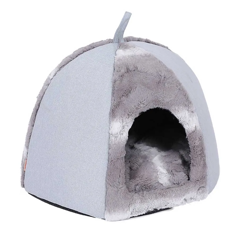 Gatos productos para mascotas Pet Dog cama gato палатка дом Питомник зимнее теплое гнездо мягкий
