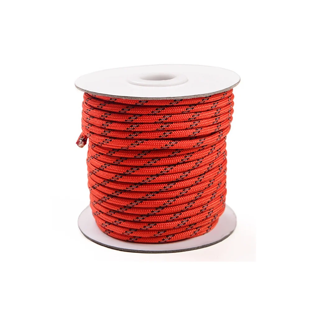 

Portable Camping Bold Reflective Tent Rope Outdoor Awning Wind Strap Multifunctional Outdoor Hang Clothes Dry Line 20m 30m 50m
