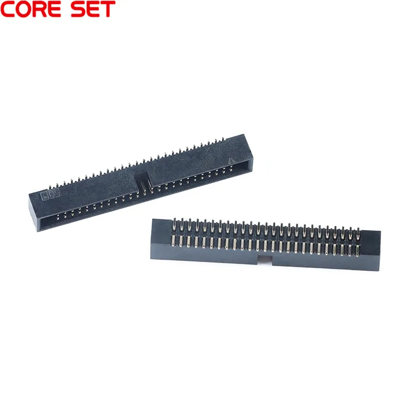 10 шт. 1 27 мм SMD разъем 8/10/12/14/16/20/26/30/40/50Pin Штекерный PCB двухрядный новый | Обустройство