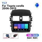 HD1280 * 720 Android для Toyota Corolla 10 E140 E150 2006 - 2013 автомобильный Радио Мультимедиа Видео плеер навигация GPS BT No 2din 2 din