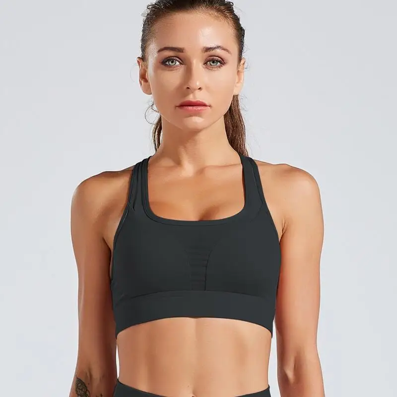 Эластичные Спортивные бюстгальтеры женские быстросохнущие мягкие спортивные