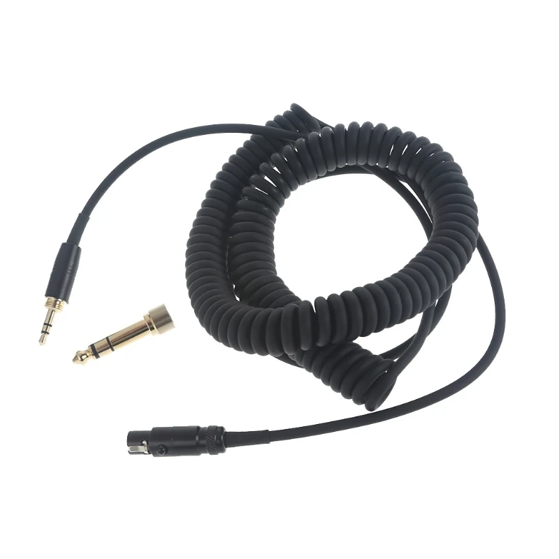 

Новый пружинный кабель для наушников для AKG K240 K702 Q701 K271 K267 K712 сменный аудиопровод 6,35/3,5 мм штекер-Мин
