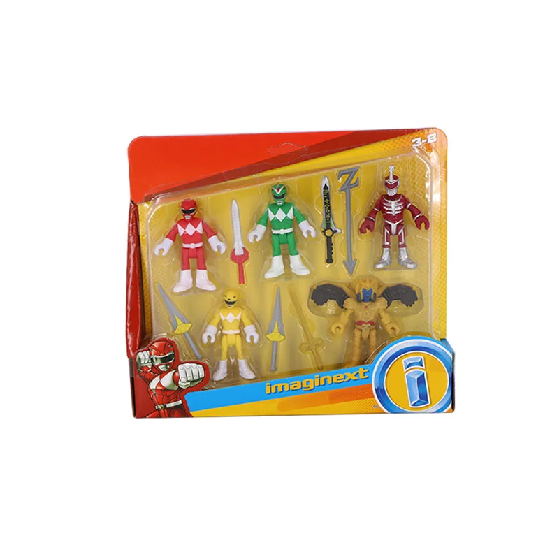 Мощный 5 пакет рейнджеров командные игрушки фигурка могучего морфина сила меха