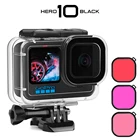 3 шт.комплект, водонепроницаемые чехлы для GoPro Hero 10