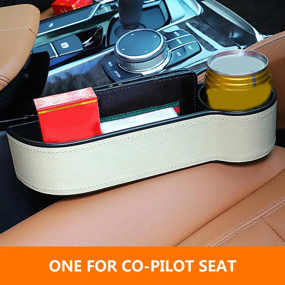 

Car Seat Gap Filler Console Side Pocket Car Storage Box Organizer Car Seat Catcher Car Organizer
