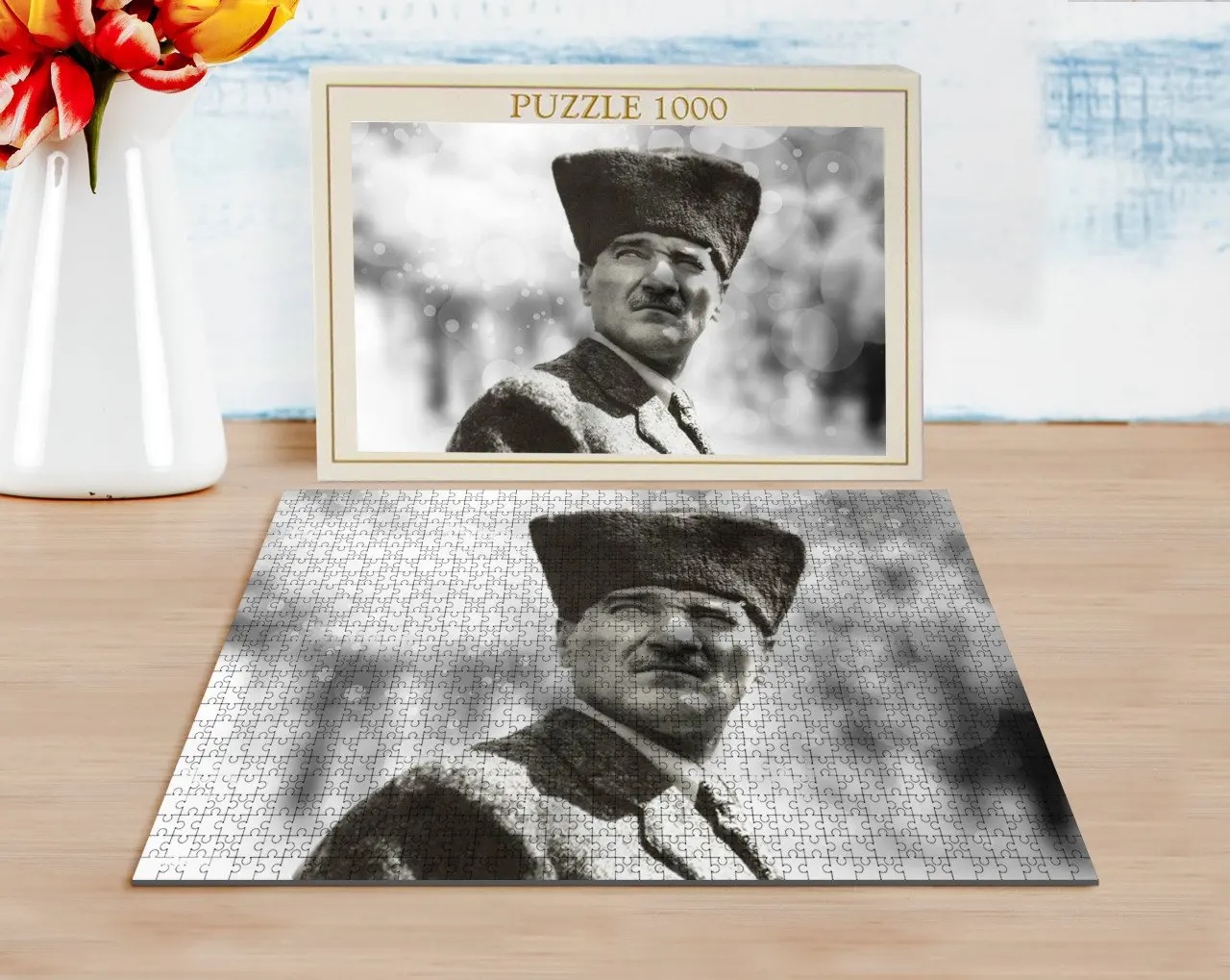 

BK Home Ataturk разработан 1000 шт. Профессиональный пазл-13