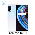 Смартфон Realme X7 5G, 6 + 128 ГБ, AMOLED экран 6,4 дюйма, мобильный телефон мА  ч, 65 Вт, 64 мп + 32 МП
